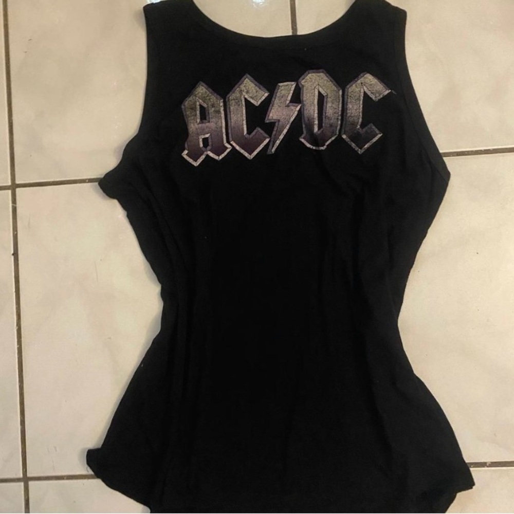 AC/DC Women's Black Tank Top